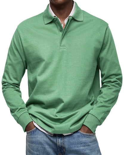 Vintage long-sleeve everyday casual shirt for men | Oscar -6