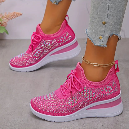 Elegant supportive comfort walking trainers for women -22