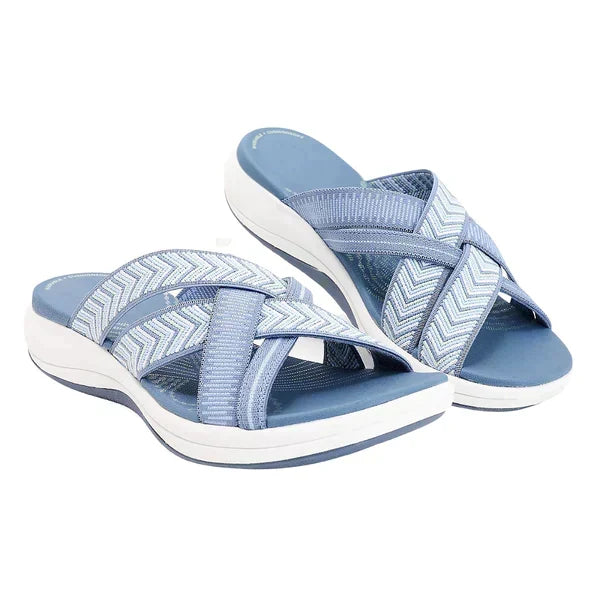 Modern supportive slip-on sandals for women | Elsa -4