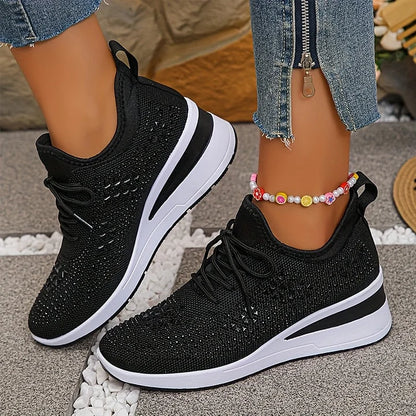 Elegant supportive comfort walking trainers for women -13