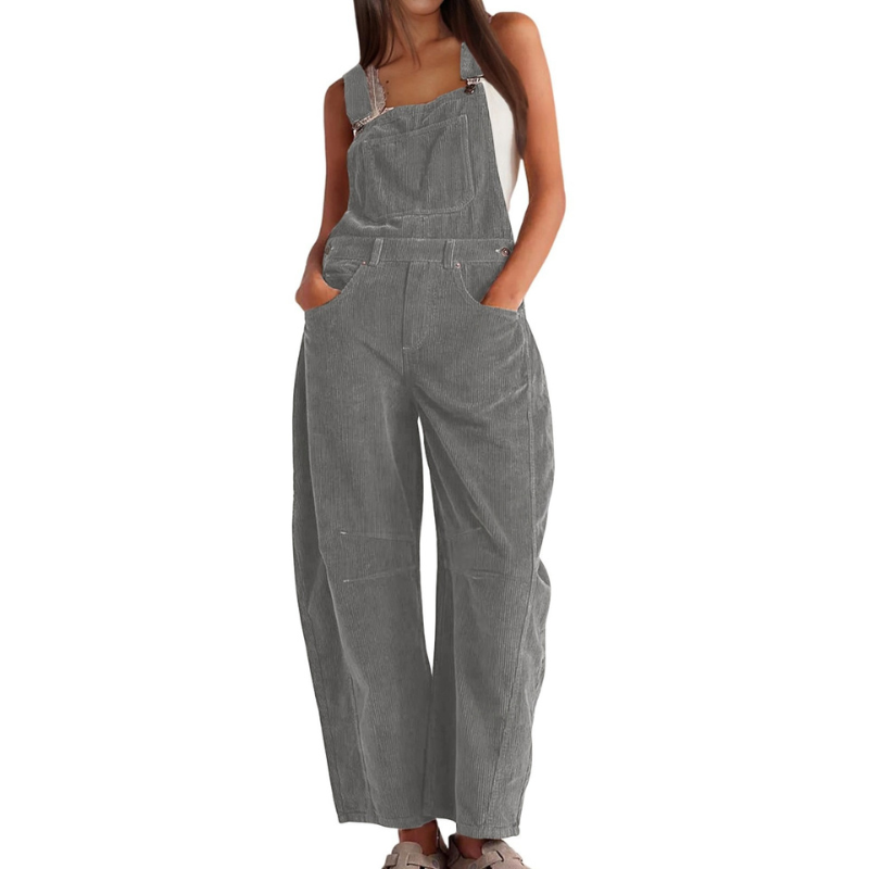 Wide leg overalls jumpsuit for women | Rosalyn