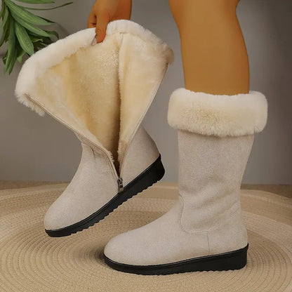 Cosy fur-lined warm winter boots for women | Hailey -4