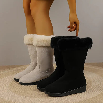 Cosy fur-lined warm winter boots for women | Hailey -5