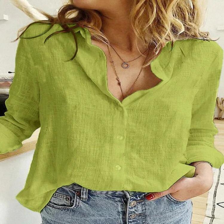 Lightweight relaxed summer blouse for women | Zomie -7