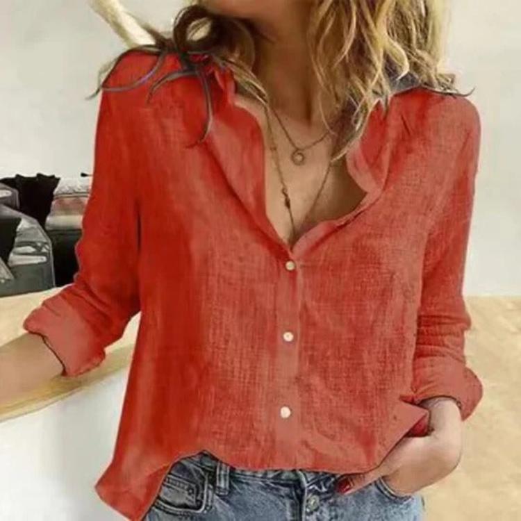 Lightweight relaxed summer blouse for women | Zomie -10