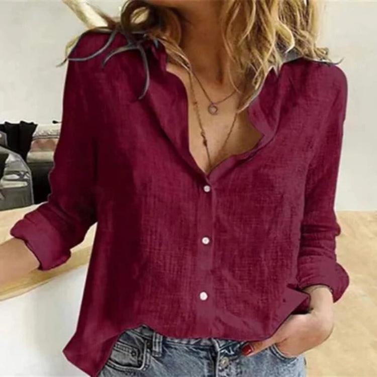 Lightweight relaxed summer blouse for women | Zomie -11