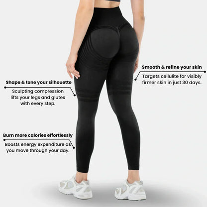 Shaping high waisted sculpting leggings for women | Cellumove -2