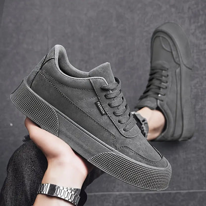 Casual chunky-sole everyday trainers for men -2