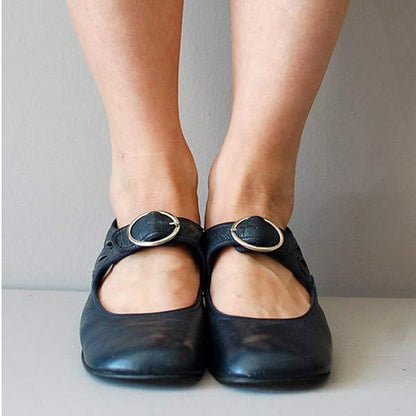 Aurelle Orthostep leather comfort sandals for women