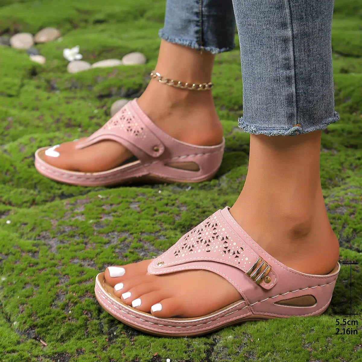 Elegant supportive everyday sandals for women | Laurel -8