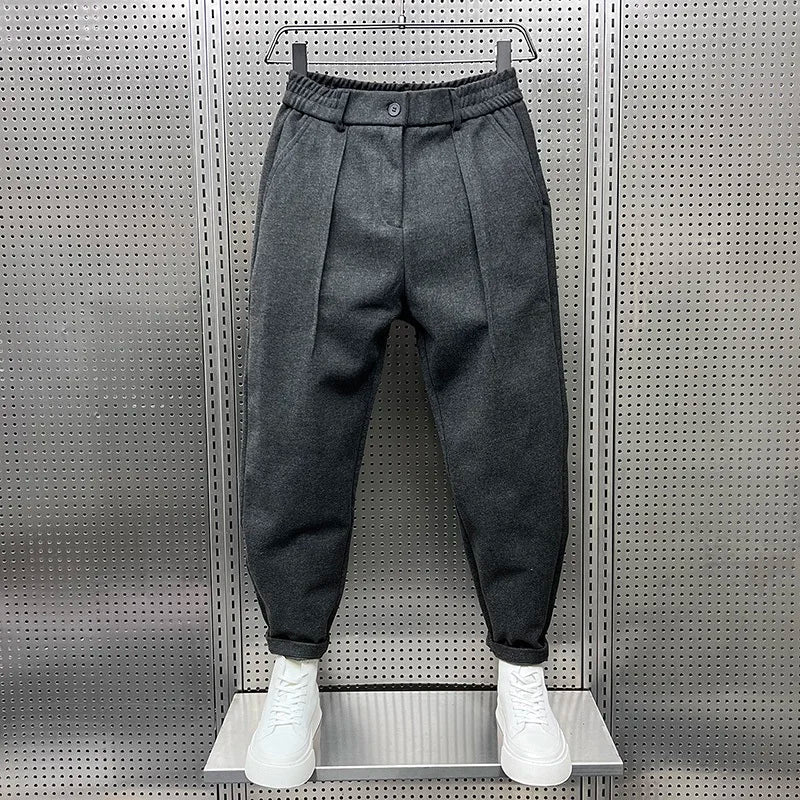 Premium slim fit tailored trousers for men | Italo -1