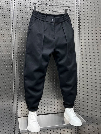 Premium slim fit tailored trousers for men | Italo -4