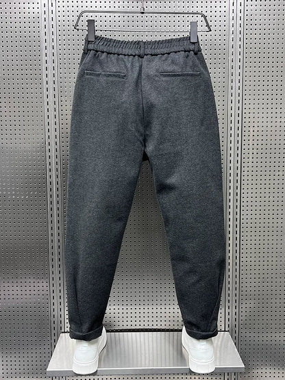 Premium slim fit tailored trousers for men | Italo -6