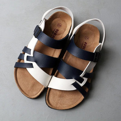 Aurelle Astrid orthopaedic leather sandals for women
