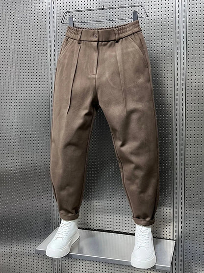 Premium slim fit tailored trousers for men | Italo -3