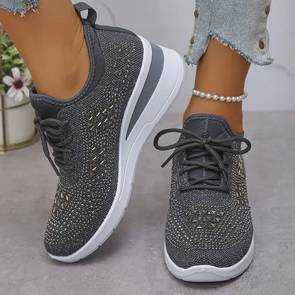 Elegant supportive comfort walking trainers for women -16