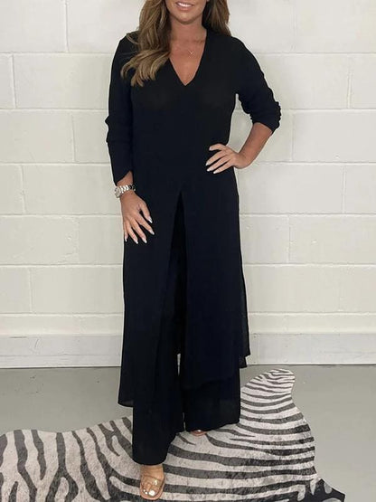 Aurelle Lara casual two-piece suit for women
