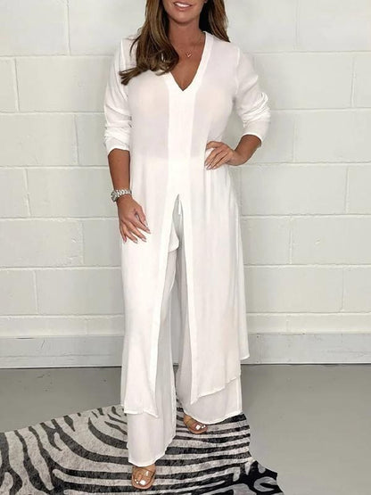 Aurelle Lara casual two-piece suit for women