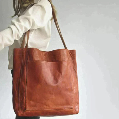 Aurelle Lorena structured leather handbag for women