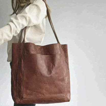 Aurelle Lorena structured leather handbag for women