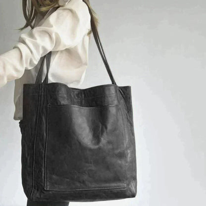 Aurelle Lorena structured leather handbag for women