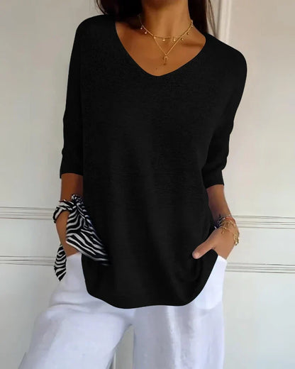 Breathable relaxed fit everyday top for women -10