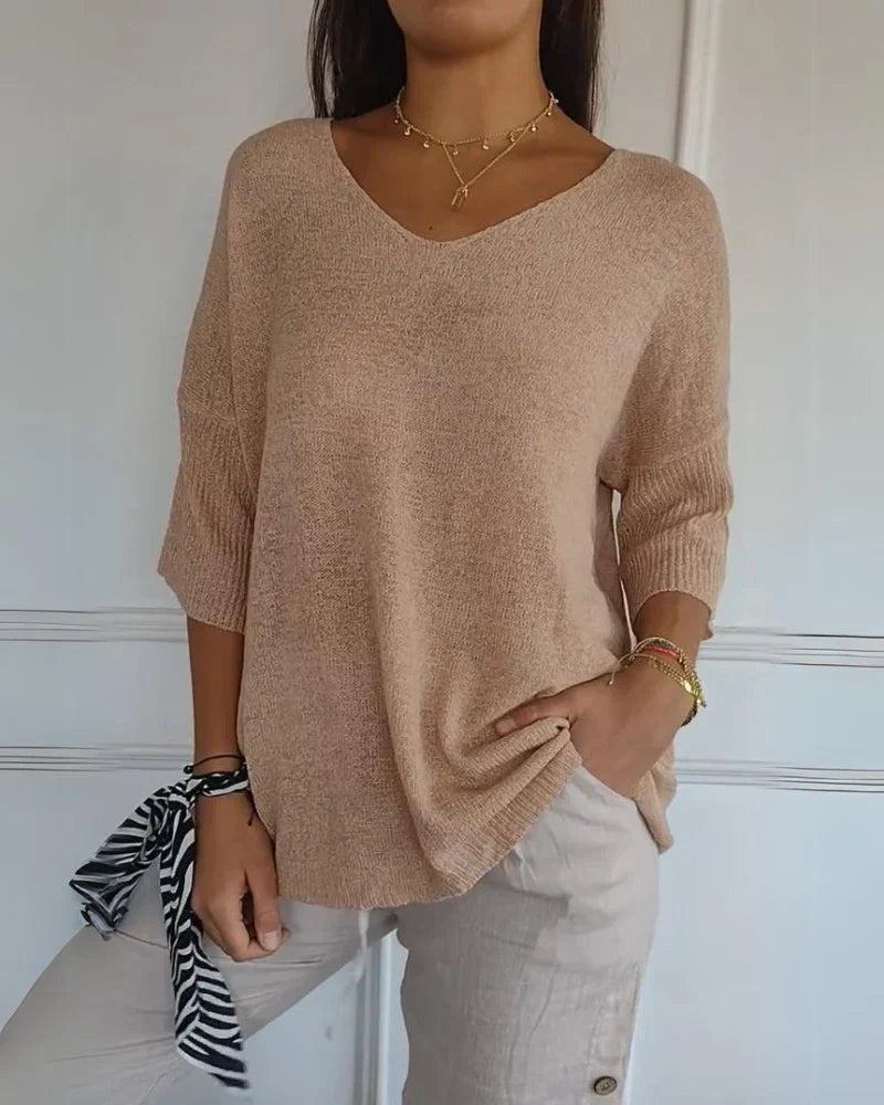 Breathable relaxed fit everyday top for women -6