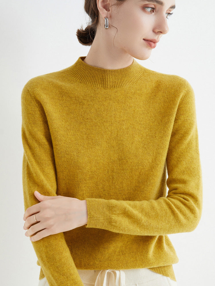 Aurelle Olenna elegant roll-neck jumper for women