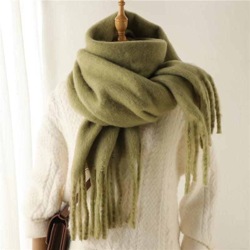 Aurelle Moira long cosy winter scarf for women