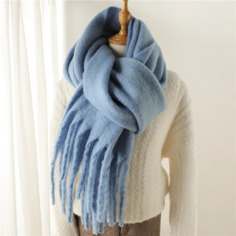 Aurelle Moira long cosy winter scarf for women
