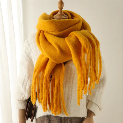 Aurelle Moira long cosy winter scarf for women