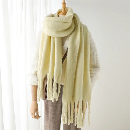 Aurelle Moira long cosy winter scarf for women