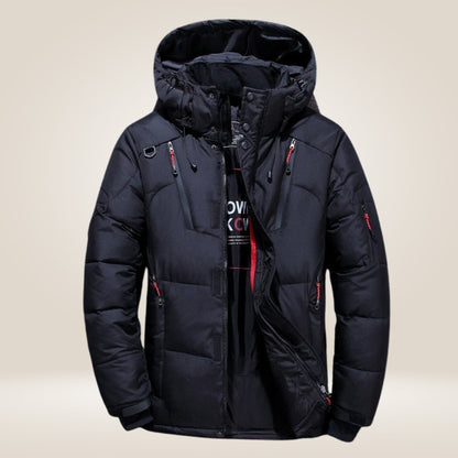 Aurelle Etienne insulated hooded parka for men